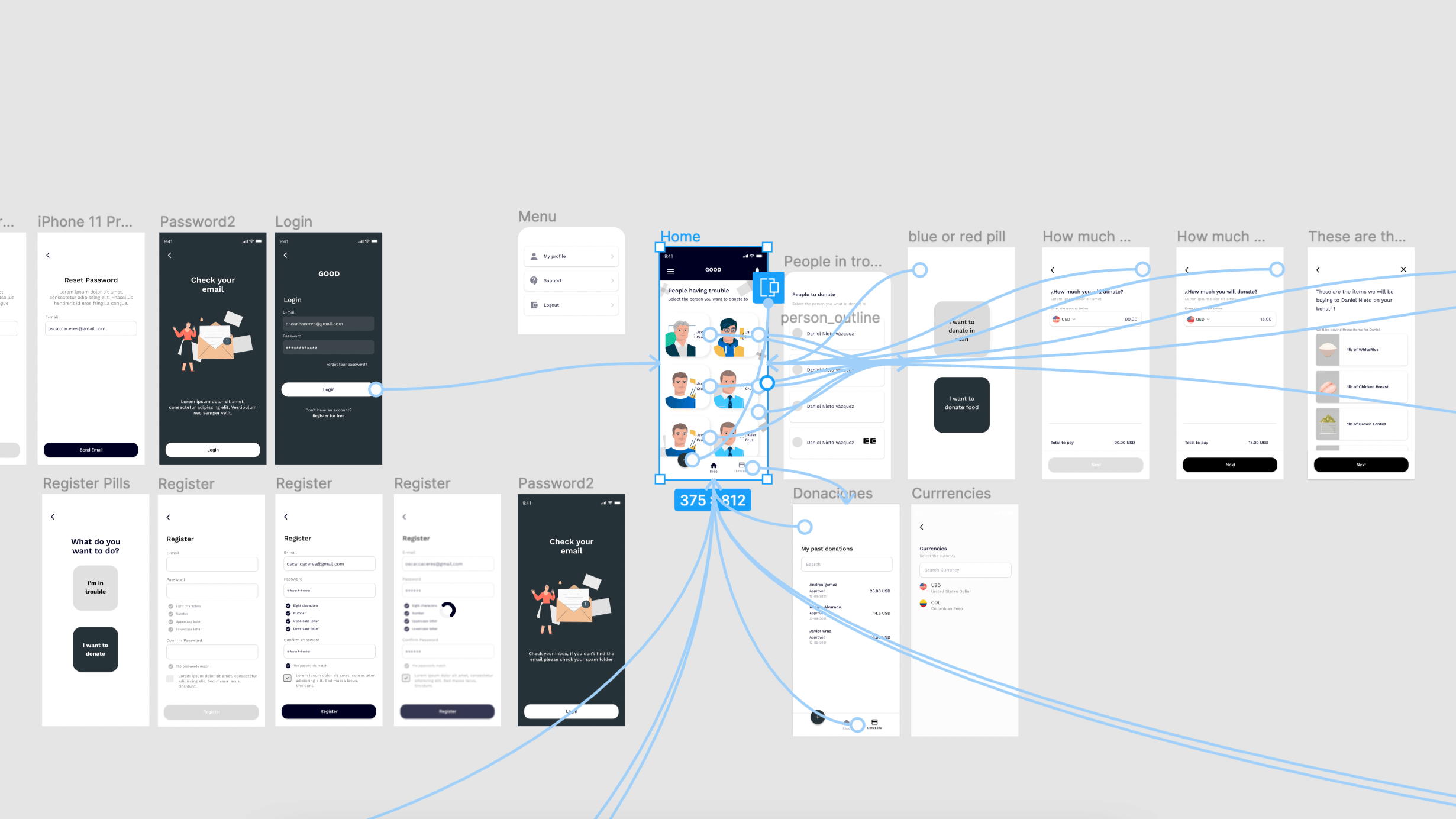 Wireframes